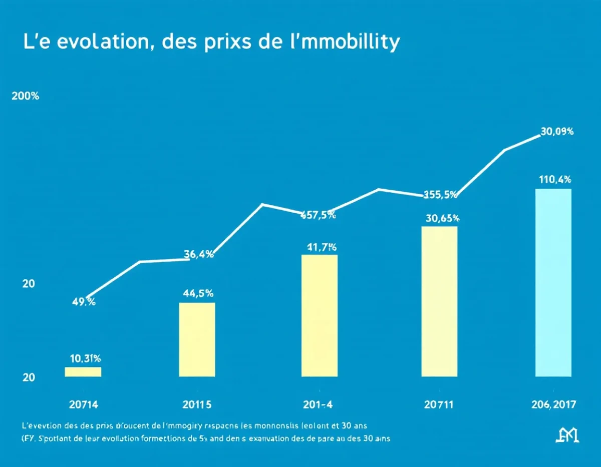 L'évolution des prix de l'immobilier : Analyse sur 5, 10, 20 et 30 ans