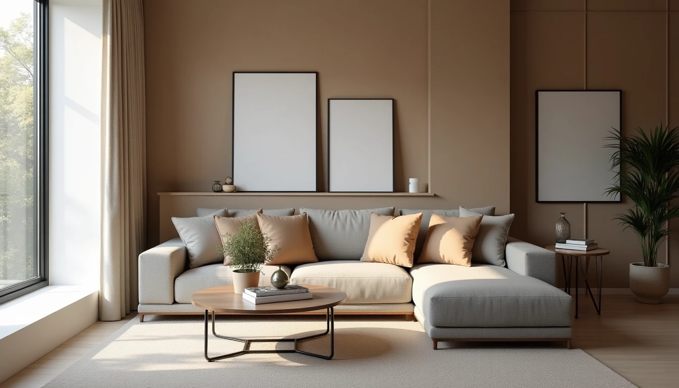 Comment associer une peinture taupe avec vos meubles et style d'habitat